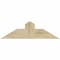 Ekena Millwork Portland Rough Sawn Timber Gable Bracket, Douglas Fir, 36"W x 10"H x 2"D x 6"F, 7/12 Pitch GBW036X10X0206POR00RDF - alternate 1